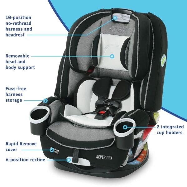 Graco 4Ever DLX 4-in-1 Car Seat - Image 4